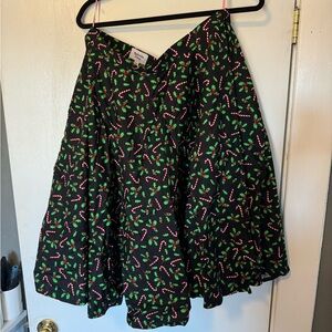 Candy cane Christmas skirt